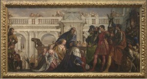 Alexander Greeting The Family Of Darius After The Battle Of Issus by Veronese